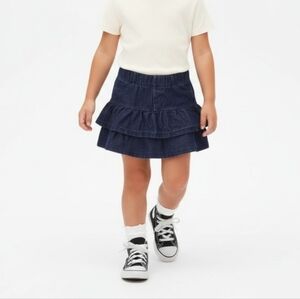 Girls Denim Skort with Built-In Shorts – The Children’s Place – Size 3T